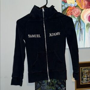 Samuel Adams Black Turtleneck Sweater Vintage Style